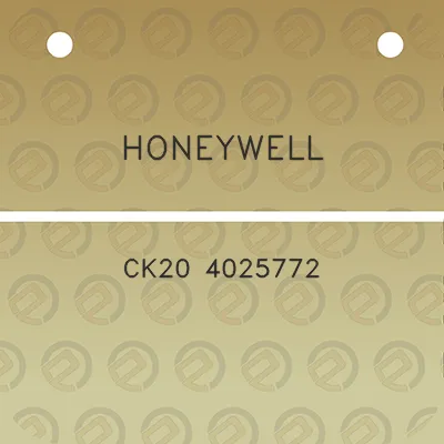 honeywell-ck20-4025772