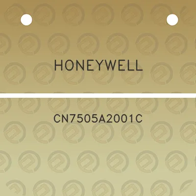 honeywell-cn7505a2001c