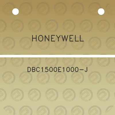 honeywell-dbc1500e1000-j