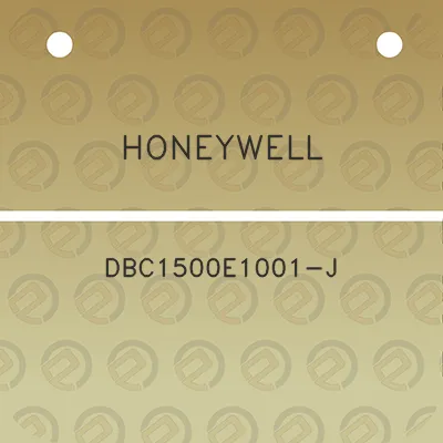 honeywell-dbc1500e1001-j