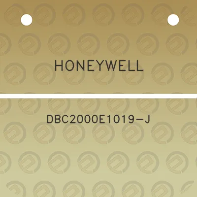 honeywell-dbc2000e1019-j