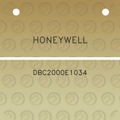 honeywell-dbc2000e1034