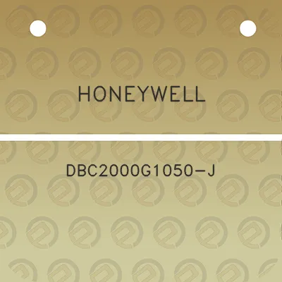 honeywell-dbc2000g1050-j