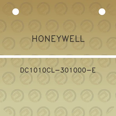 honeywell-dc1010cl-301000-e