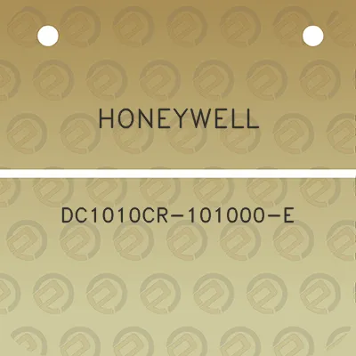 honeywell-dc1010cr-101000-e