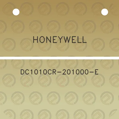 honeywell-dc1010cr-201000-e