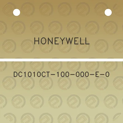 honeywell-dc1010ct-100-000-e-0