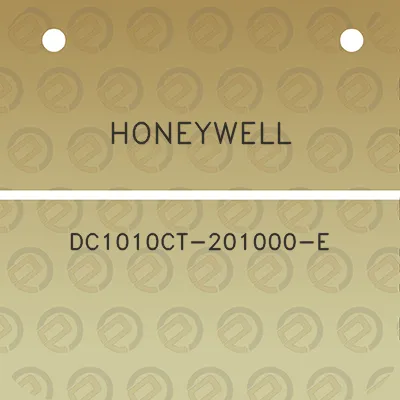 honeywell-dc1010ct-201000-e