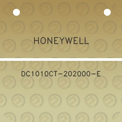 honeywell-dc1010ct-202000-e