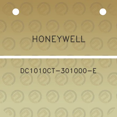 honeywell-dc1010ct-301000-e