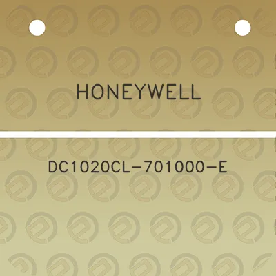 honeywell-dc1020cl-701000-e