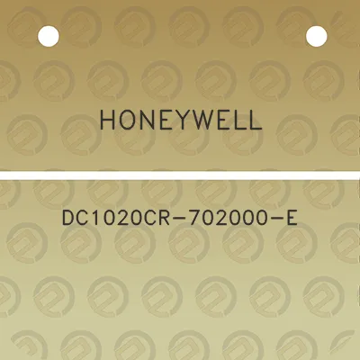 honeywell-dc1020cr-702000-e