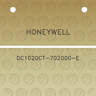 honeywell-dc1020ct-702000-e