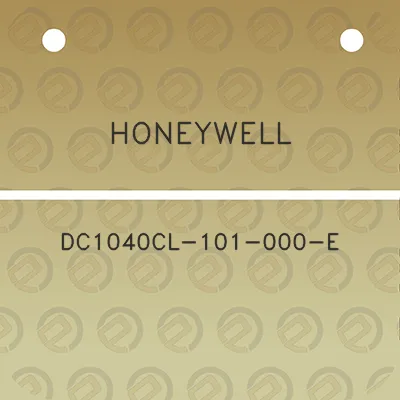 honeywell-dc1040cl-101-000-e