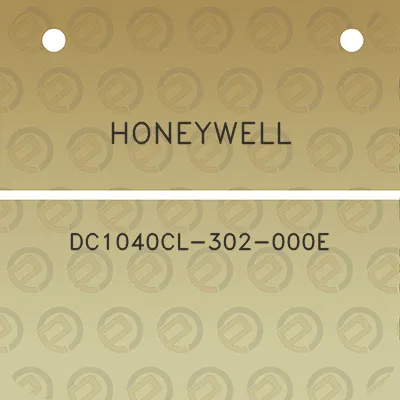 honeywell-dc1040cl-302-000e