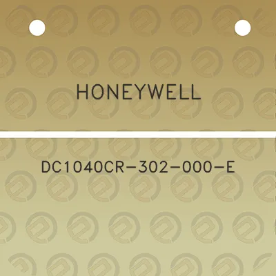 honeywell-dc1040cr-302-000-e