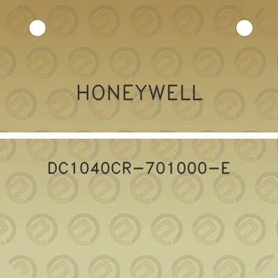 honeywell-dc1040cr-701000-e