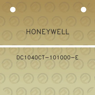 honeywell-dc1040ct-101000-e