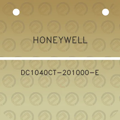 honeywell-dc1040ct-201000-e