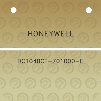 honeywell-dc1040ct-701000-e