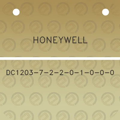 honeywell-dc1203-7-2-2-0-1-0-0-0