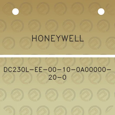 honeywell-dc230l-ee-00-10-0a00000-20-0