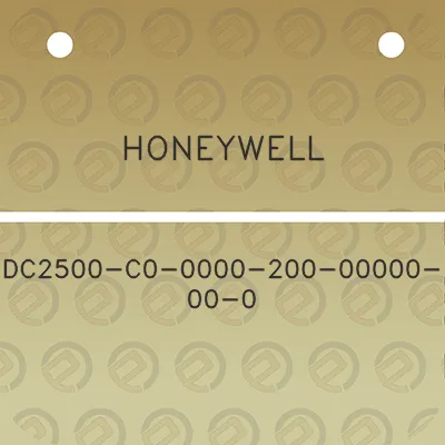 honeywell-dc2500-c0-0000-200-00000-00-0