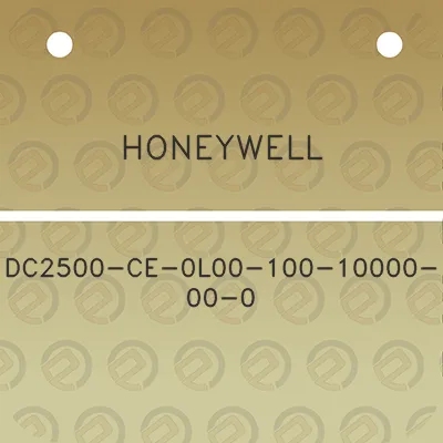 honeywell-dc2500-ce-0l00-100-10000-00-0