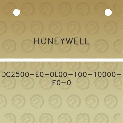 honeywell-dc2500-e0-0l00-100-10000-e0-0