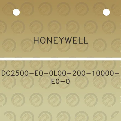 honeywell-dc2500-e0-0l00-200-10000-e0-0