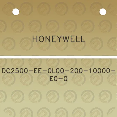 honeywell-dc2500-ee-0l00-200-10000-e0-0