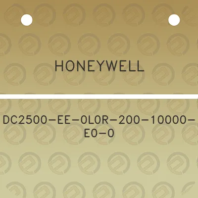 honeywell-dc2500-ee-0l0r-200-10000-e0-0