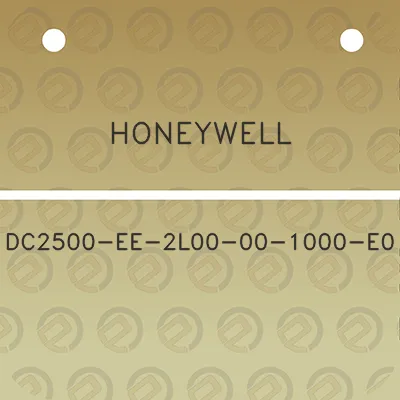 honeywell-dc2500-ee-2l00-00-1000-e0