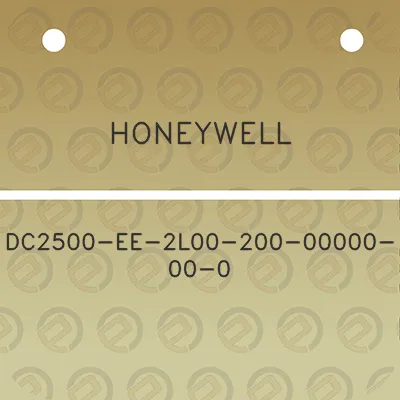 honeywell-dc2500-ee-2l00-200-00000-00-0