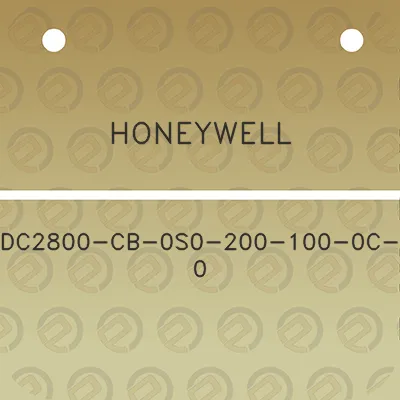 honeywell-dc2800-cb-0s0-200-100-0c-0