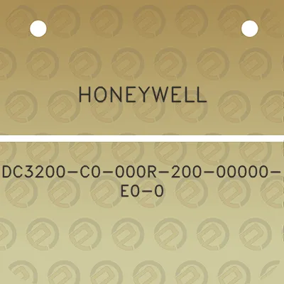 honeywell-dc3200-c0-000r-200-00000-e0-0