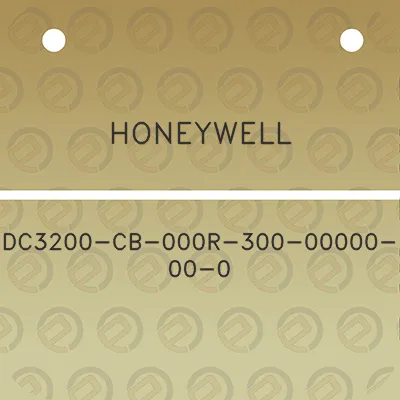 honeywell-dc3200-cb-000r-300-00000-00-0