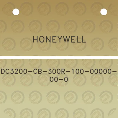 honeywell-dc3200-cb-300r-100-00000-00-0