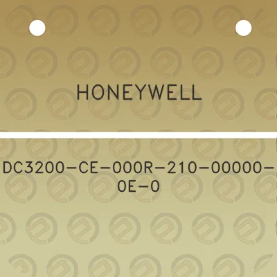 honeywell-dc3200-ce-000r-210-00000-0e-0