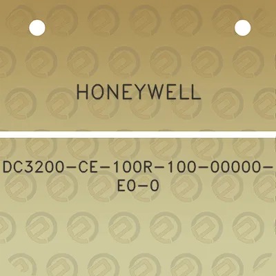 honeywell-dc3200-ce-100r-100-00000-e0-0