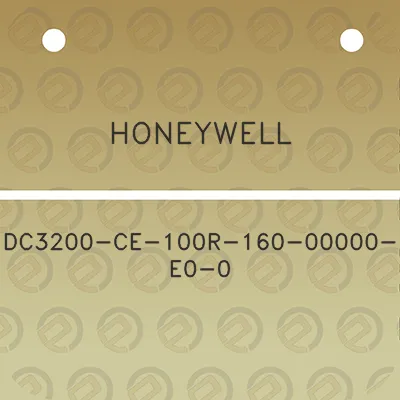 honeywell-dc3200-ce-100r-160-00000-e0-0