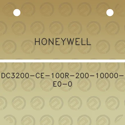 honeywell-dc3200-ce-100r-200-10000-e0-0