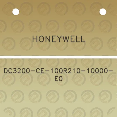 honeywell-dc3200-ce-100r210-10000-e0