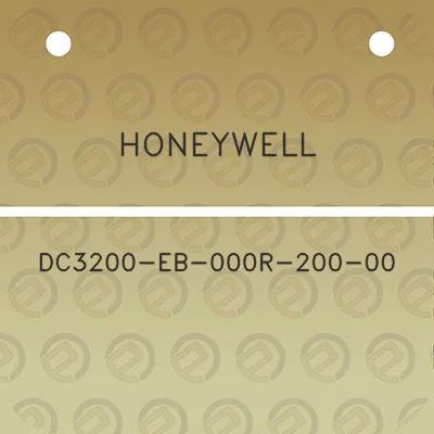 honeywell-dc3200-eb-000r-200-00