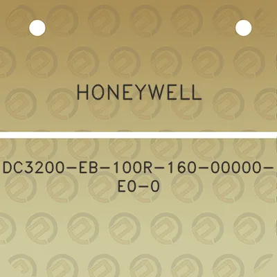 honeywell-dc3200-eb-100r-160-00000-e0-0