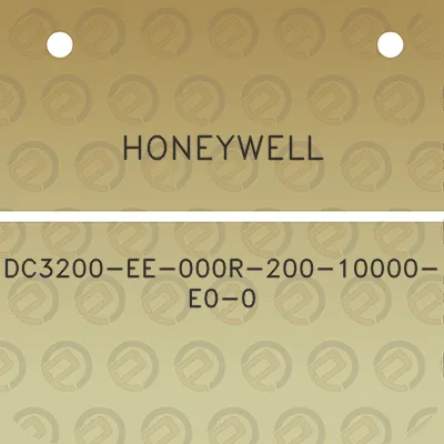 honeywell-dc3200-ee-000r-200-10000-e0-0