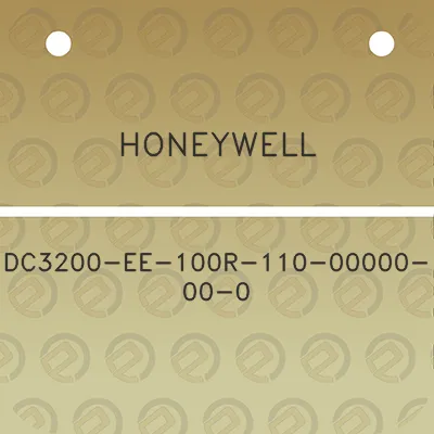 honeywell-dc3200-ee-100r-110-00000-00-0