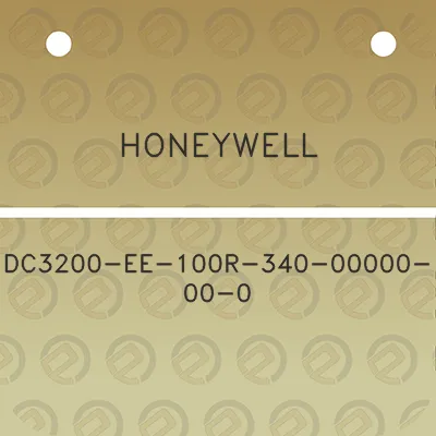 honeywell-dc3200-ee-100r-340-00000-00-0