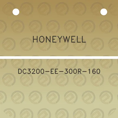 honeywell-dc3200-ee-300r-160