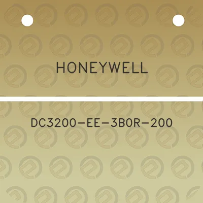 honeywell-dc3200-ee-3b0r-200